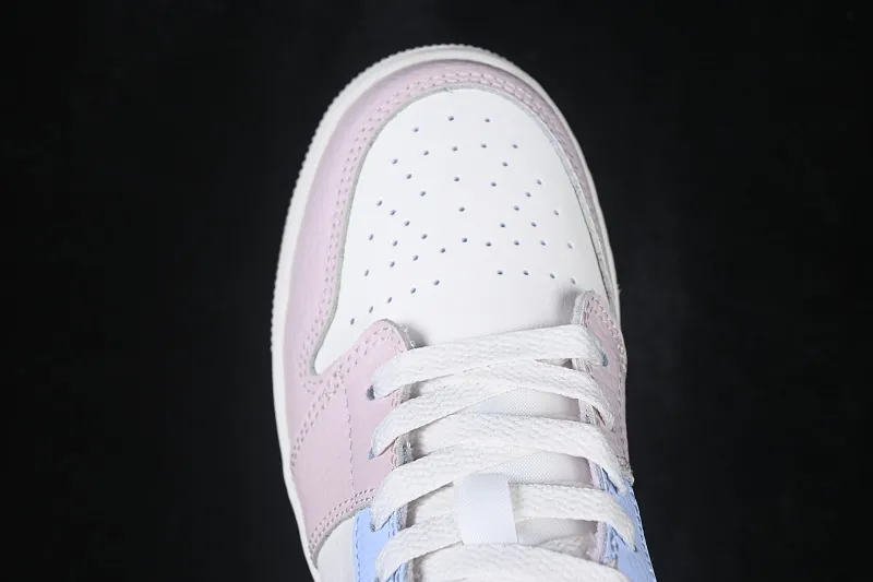 All categories Air Jordan Jordan series basketball shoes Air Jordan 1 Low G version pure original Air Jordan 1 Low AJ1 Joe 1 white powder blue low-top retro culture basketball shoes IV3219-161